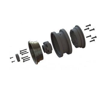 Pro-Line Black Rhino Armory Gunmetal 2.9