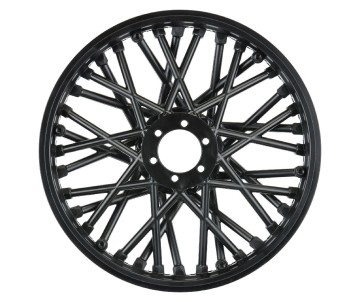 Pro-Line Bullyspoke V2 Bead Front Wheel Black For PM-MX