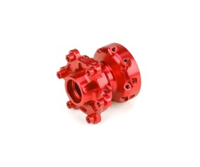Pro-Line Pro-Spec Aluminum Front Hub, Red: Promoto-MX
