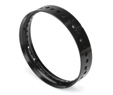 Pro-Line Pro-Spec Aluminum Front Rim, Black: Promoto-MX