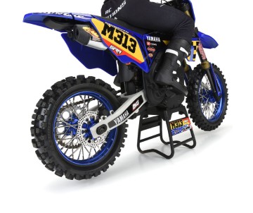 Pro-Line 1/4 Pro-Spec Aluminum V2 Bead Rear Wheel, Assembled, Blue: Promoto-MX