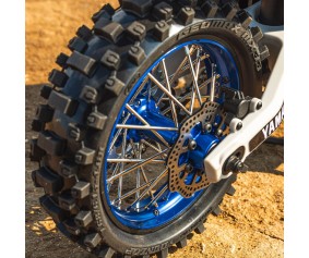 Pro-Line Pro-Spec Aluminum Rear Rim, Blue: Promoto-MX
