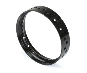 Pro-Line Pro-Spec Aluminum Rear Rim, Black: Promoto-MX
