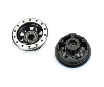 Pro-Line Steelies Silver/Black 2.9