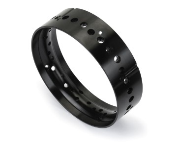 Pro-Line Pro-Spec Aluminum Front Rim Black: Promoto-SM