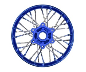 Pro-Line Pro-Spec Aluminum V2 Bead Rear Wheel Blue/Blue (1): Losi Promoto-SM