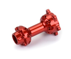 Pro-Line Pro-Spec Aluminum Rear Hub Red: Promoto-SM
