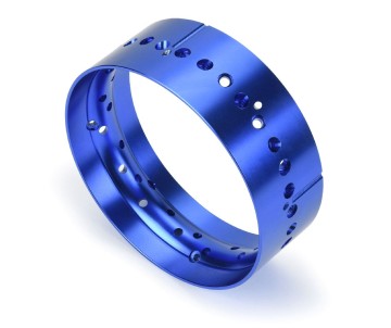 Pro-Line Pro-Spec Aluminum Rear Rim Blue: Promoto-SM