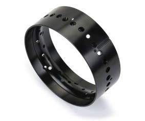 Pro-Line Pro-Spec Aluminum Rear Rim Black: Promoto-SM