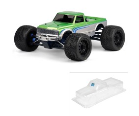 Pro-Line 1972 Chevy C-10 Long Bed Clear Body for E-MAXX 3905, E-REVO, REVO 3.3 & T-MAXX 3.3