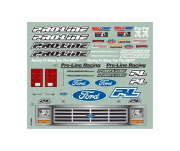 Pro-Line 1981 Ford Bronco Clear Body for Slash , Slash 4x4 & PRO-Fusion SC 4x4 (with extended body mounts)