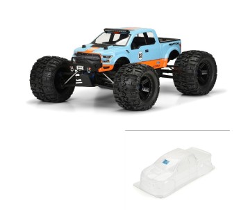 Pro-Line 2017 Ford F-150 Raptor Clear Body :REVO 3.3
