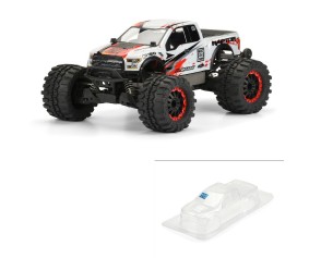 Pro-Line 2017 Ford F-150 Raptor Clear Body for Stampede