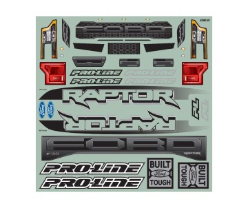 Pro-Line Pre-Cut 2017 Ford F-150 Raptor Clear Body for X-MAXX