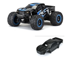 Pro-Line Pre-Cut 2017 Ford F-150 Raptor Tough-Color (Black) Body for X-MAXX