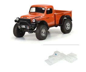 Pro-Line 1946 Dodge Power Wagon Clear Body for 12.3