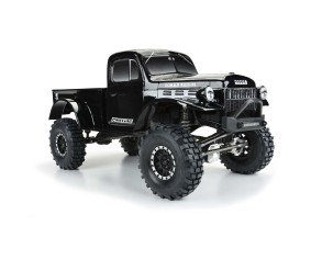 Pro-Line 1946 Dodge Power Wagon Tough-Color (Black) Body for 12.3