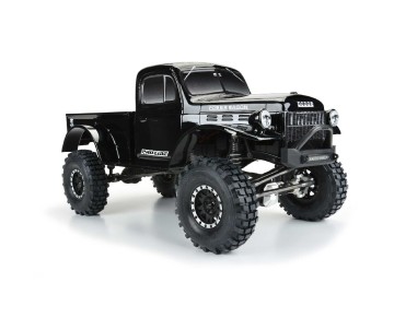 Pro-Line 1946 Dodge Power Wagon Tough-Color (Black) Body for 12.3 Pro-Line 1946 Dodge Power Wagon Tough-Color (Black) Body for 12.3
