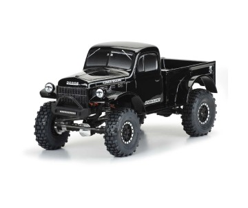 Pro-Line 1946 Dodge Power Wagon Tough-Color (Black) Body for 12.3 Pro-Line 1946 Dodge Power Wagon Tough-Color (Black) Body for 12.3
