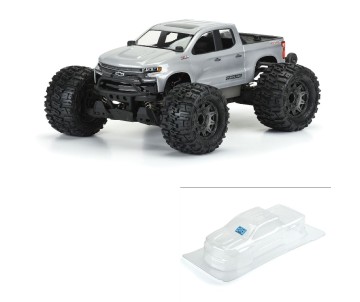 Pro-Line 2019 Chevy Silverado Z71 Trail Boss Clear Body for PRO-MT 4x4 & Stampede 4x4 