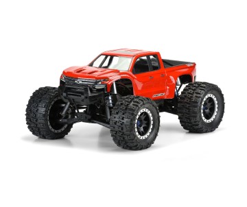 Pro-Line Pre-Cut 2019 Chevy Silverado Z71 Trail Boss Clear Body for X-MAXX