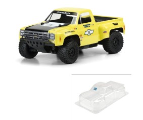 Pro-Line 1978 Chevy C-10 Race Truck Clear Body for Slash , Slash 4x4 & PRO-Fusion SC 4x4 (with extended body mounts)