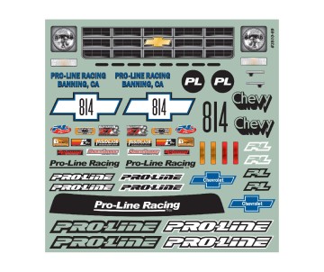 Pro-Line 1978 Chevy C-10 Race Truck Clear Body for Slash , Slash 4x4 & PRO-Fusion SC 4x4 (with extended body mounts)