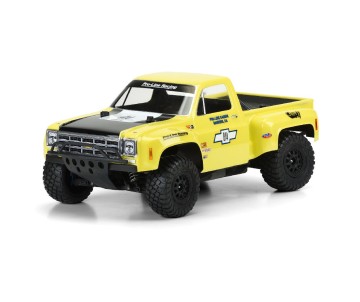 Pro-Line 1978 Chevy C-10 Race Truck Clear Body for Slash , Slash 4x4 & PRO-Fusion SC 4x4 (with extended body mounts)