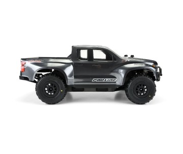 Pro-Line 2019 Chevy Silverado Z71 Trail Boss True Scale Clear Body for Slash, Slash 4x4 & PRO-Fusion SC 4x4 (with extended body mounts)