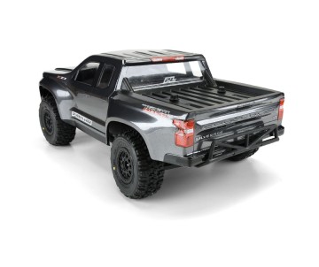 Pro-Line 2019 Chevy Silverado Z71 Trail Boss True Scale Clear Body for Slash, Slash 4x4 & PRO-Fusion SC 4x4 (with extended body mounts)