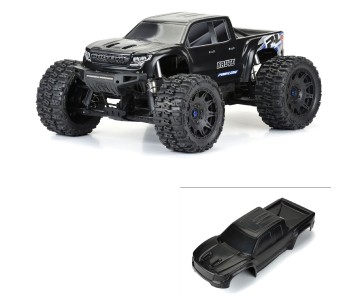 Pro-Line 1/5 Pre-Cut Brute Bash Armor Black Body for X-MAXX