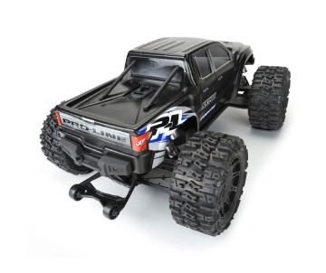 Pro-Line 1/5 Pre-Cut Brute Bash Armor Black Body for X-MAXX