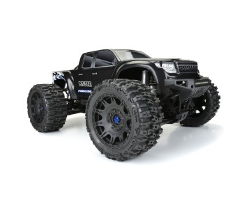Pro-Line 1/5 Pre-Cut Brute Bash Armor Black Body for X-MAXX