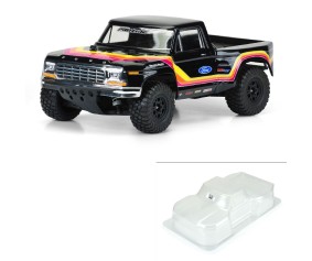 Pro-Line 1979 Ford F-150 Race Truck Clear Body for Slash , Slash 4x4 & PRO-Fusion SC 4x4 (with extended body mounts)