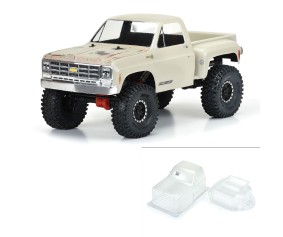 Pro-Line 1978 Chevy K-10 Clear Body (Cab & Bed) for 12.3