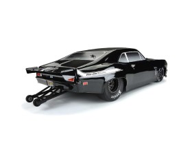 Pro-Line 1969 Chevrolet Nova Tough-Color (Black) Body for Slash  Drag Car & AE DR10