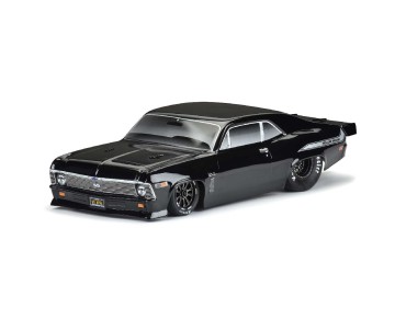Pro-Line 1969 Chevrolet Nova Tough-Color (Black) Body for Slash  Drag Car & AE DR10