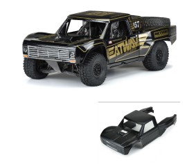 Pro-Line Pre-Painted / Pre-Cut 1967 Ford F-100 Race Truck Heatwave Edition (Black) Body for Unlimited Desert Racer