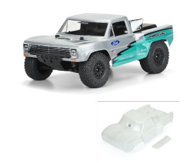 Pro-Line Pre-Cut 1967 Ford F-100 Race Truck Clear Body for Slash , Slash 4x4 & PRO-Fusion SC 4x4 (with extended body mounts)
