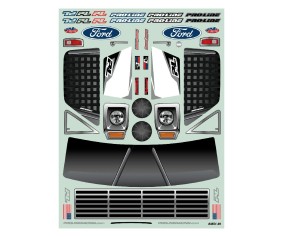 Pro-Line Pre-Cut 1967 Ford F-100 Race Truck Clear Body for Slash , Slash 4x4 & PRO-Fusion SC 4x4 (with extended body mounts)