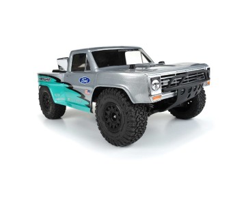 Pro-Line Pre-Cut 1967 Ford F-100 Race Truck Clear Body for Slash , Slash 4x4 & PRO-Fusion SC 4x4 (with extended body mounts)