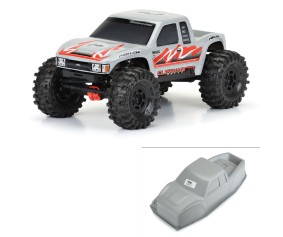 Pro-Line Cliffhanger High Performance Tough Color (Stone Gray) Body for 12.3 (313mm) Wheelbase Scale Crawlers