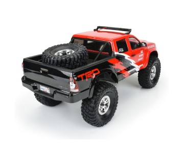 Pro-Line 2015 Toyota Tacoma TRD Pro Clear Body Set with Scale Molded Accessories for 12.3 Pro-Line 2015 Toyota Tacoma TRD Pro Clear Body Set with Scale Molded Accessories for 12.3
