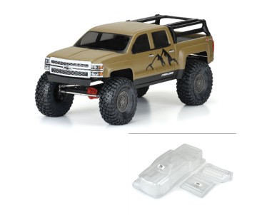 Pro-Line 2015 Chevrolet Silverado Clear Body for 13.9