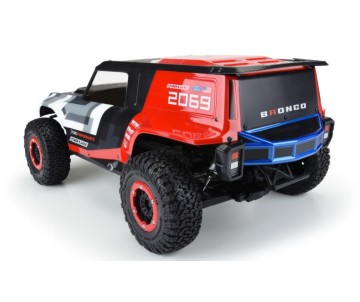 Pro-Line Ford Bronco R Clear Body for Tenacity SCT/TT Pro, Senton 4x4, Big Rock 4x4, Slash 2wd and Slash 4x4 (with extended body mounts)