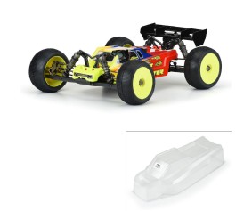 Pro-Line Axis T Bruggy Edition Clear Body for 8ight-XT/E, RCT3.2/E & MBX8T/E (with trimming)