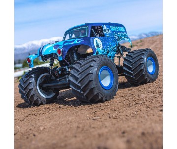 Pro-Line 1/10 Grave Digger Ice (Blue) Painted Body Set: LMT