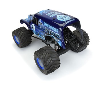 Pro-Line 1/10 Grave Digger Ice (Blue) Painted Body Set: LMT