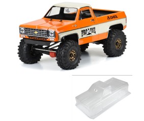 Pro-Line 1978 Chevy K-10 Clear Body for SCX6 (Requires AXI350001 Body Posts)
