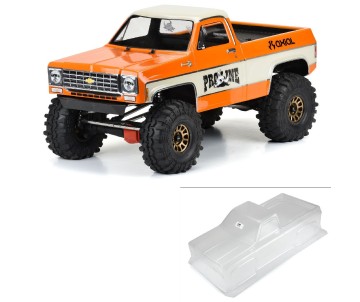 Pro-Line 1978 Chevy K-10 Clear Body for SCX6 (Requires AXI350001 Body Posts)